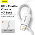 BASEUS cablel USB A to Apple Lightning 8-pin 2,4A Superior Series Fast Charging CALYS-02 0.25 meter 