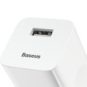 BASEUS wall charger USB A QC3.0 3A 24W CCALL-BX02 white