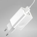 BASEUS wall charger USB A QC3.0 3A 24W CCALL-BX02 white