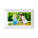 Denver PFF-726WHITE digital photo frame White 17.8 cm (7") Touchscreen Wi-Fi