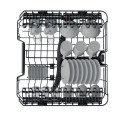 Whirlpool Dishwasher | W0I D751A X | Built-in | Width 59.8 cm | Number of place settings 14 | Number