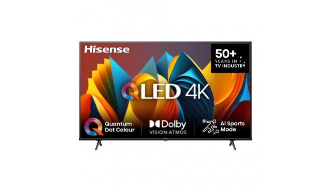 Hisense QLED nutiteler | 43E7NQ | 43" | nutiteler | VIDAA OS | UHD | must