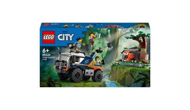Constructor LEGO CITY džungliuurija maastikuauto