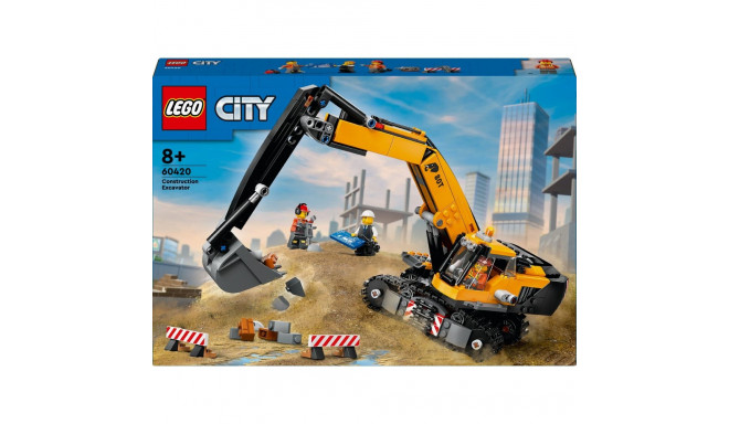 LEGO City kollane ekskavaator (60420)