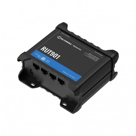 Teltonika | LTE CAT 4 Router | RUT901 | 802.11n | 10/100 Mbit/s | Ethernet LAN (RJ-45) ports 4 | Mes