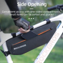 Rockbros AS-043 bicycle bag with Velcro 3l - black