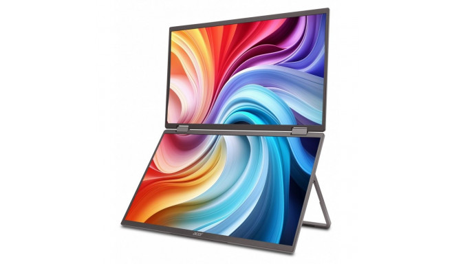 Monitor mobilny dual 16 cali PD163Qbmiuux IPS 250cd/m2 miniHDMI USB-C 1,5KG