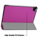 iLike Tri-Fold Eco-Leather Stand Case Samsung Tab A8 10.5'' (2021) X200 / X205 / X207 Purple