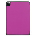 iLike Tri-Fold Eco-Leather Stand Case Samsung Tab A8 10.5'' (2021) X200 / X205 / X207 Purple