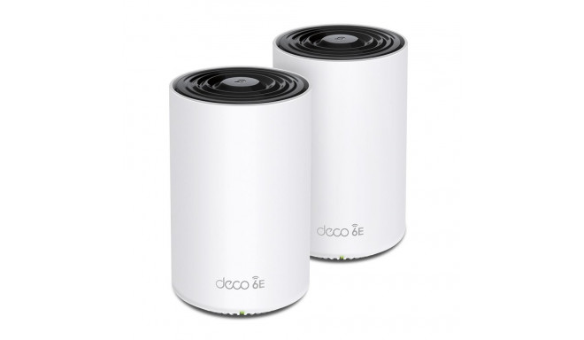 Wireless Router|TP-LINK|Wireless Access Point / Router|2-pack|5400 Mbps|Mesh|Wi-Fi 6e|2x10/100/1000M