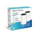 Wireless Router|TP-LINK|Wireless Access Point / Router|2-pack|5400 Mbps|Mesh|Wi-Fi 6e|3x10/100/1000M