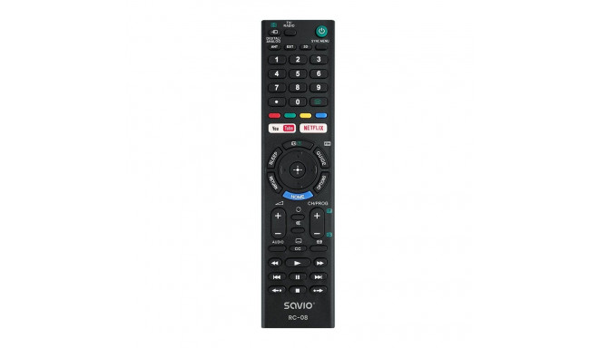 Remote Control - Savio RC-08 Press Button Black