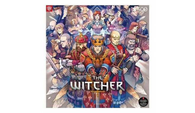 Cenega The Witcher Northern Realms Jigsaw puzzle 500 pc(s) Video game