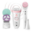 Braun Silk-épil 9 Silk-épil Beauty Set 9 9-995 Deluxe 9-in-1 Cordless Wet &amp; Dry Hair Removal