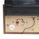 Denver VPR-190 audio turntable Brown