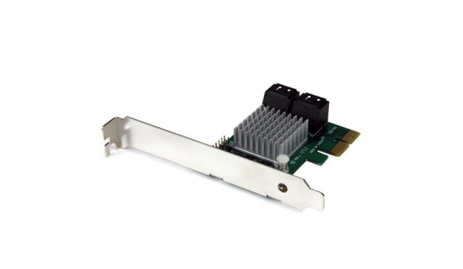 StarTech.com 4 Port PCI Express 2.0 SATA III 6Gbps RAID Controller Card with HyperDuo SSD Tiering