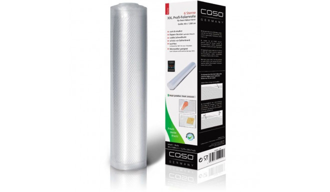 Caso XXL profi foil roll 01224 1 unit, Dimensions (W x L) 40 x 1000 cm, Ribbed