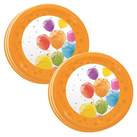 Procos korduvkasutatav peotaldrik, 21cm, 6 tk, Õhupallid