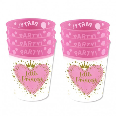 Procos korduvkasutatav peotops 250ml, 6 tk, My Little Princess