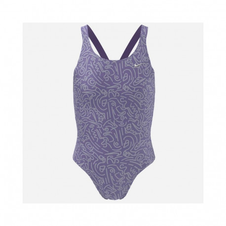 Nike Hydrastrong Multi Print Jr Swimsuit NESSD045 582 (XL (160-170cm))