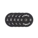 Olympic plate HMS BLACK BUMPER 10 kg BBR10