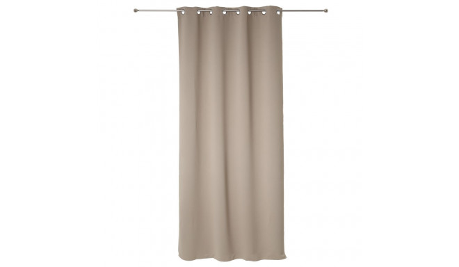 BLACKOUT LINEN CURTAIN 140X260 N