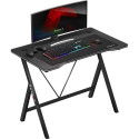 Huzaro Hero 1.4 desk Black 100 cmx50 cm