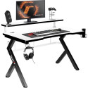 Huzaro Hero 5.0 desk, white, 120 cmx60 cm