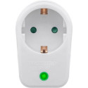 Goobay Surge-Protected Socket Adapter