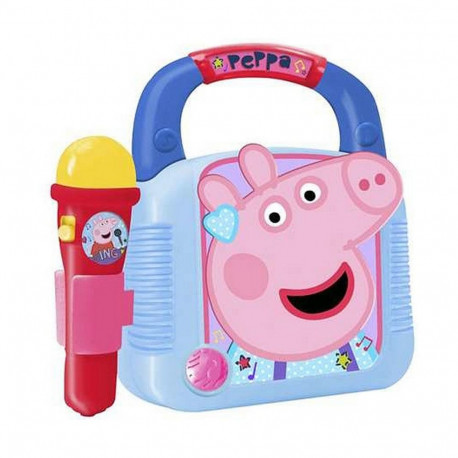 Muusikaline mänguasi Peppa Pig Mikrofon 22 x 23 x 7 cm MP3