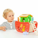 Playset Moltó Noah's ark Деревянный 17 Предметы