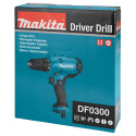 Makita DF0300 trell 1500 RPM kiirvahetiga padrun 1.2 kg Must, Sinine