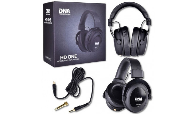 DNA HD ONE closed-back studio over-ear headphones