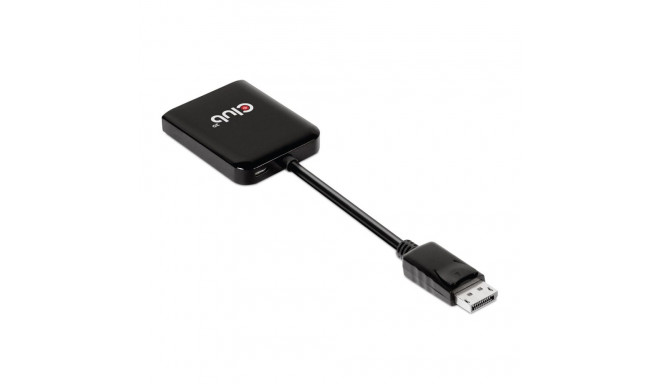 CLUB 3D CSV-7200 Multivoo Transport (MST) jaotur DisplayPort™1.4-st DisplayPort™1.4-e Kahe Monitori 