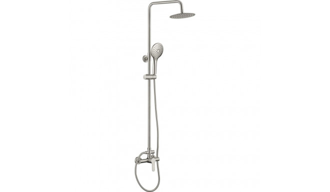 3-function shower head - with mixer tap