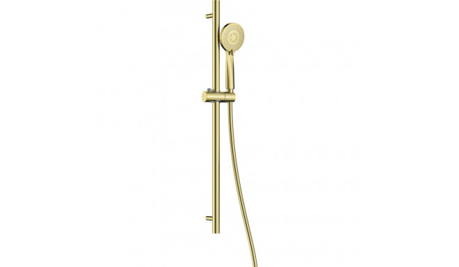 3-function shower set with rail