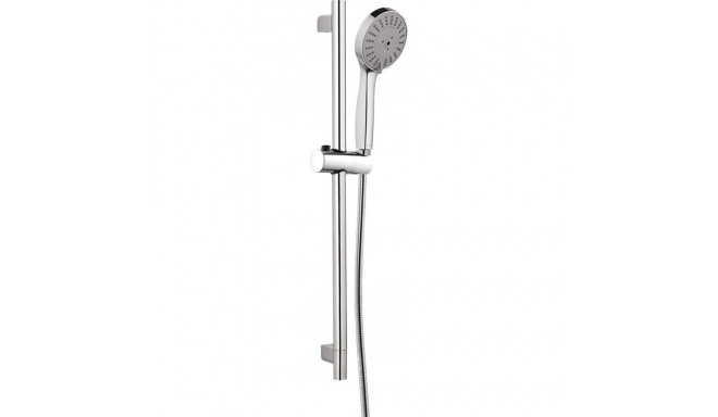 3-function shower set with rail