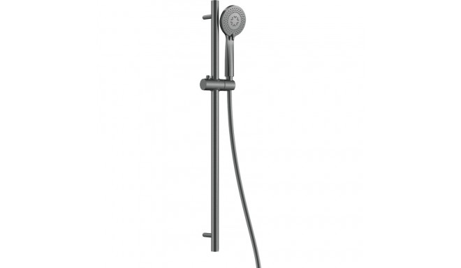 3-function shower set with rail