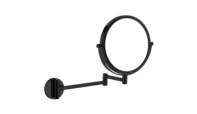 Cosmetic mirror on a movable arm - double-sided