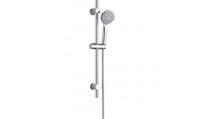 5-function shower set with rail