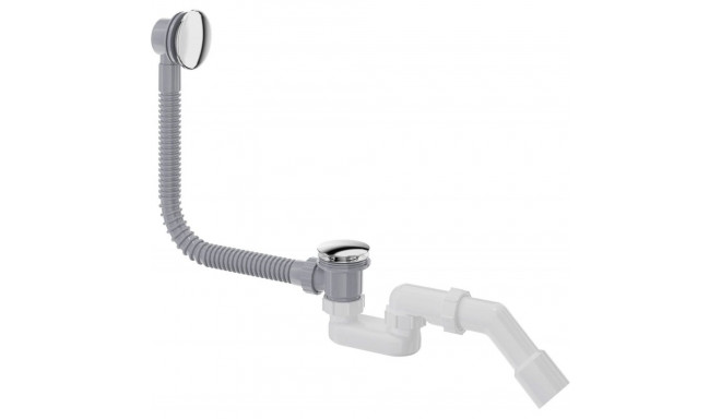 Bath siphon click-clack