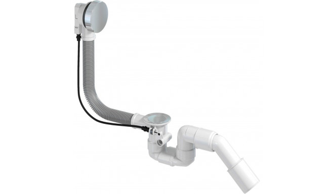Bathtub siphon with automatic stopper