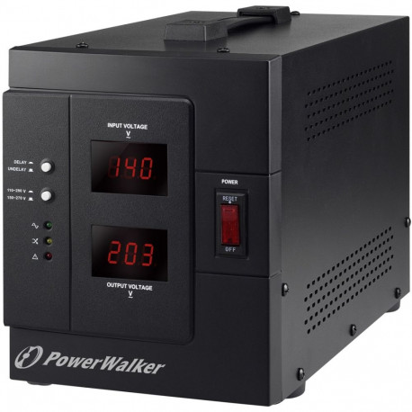 PowerWalker pingeregulaator AVR 3000 SIV FR 1 AC outlet(s) 110-280V, must