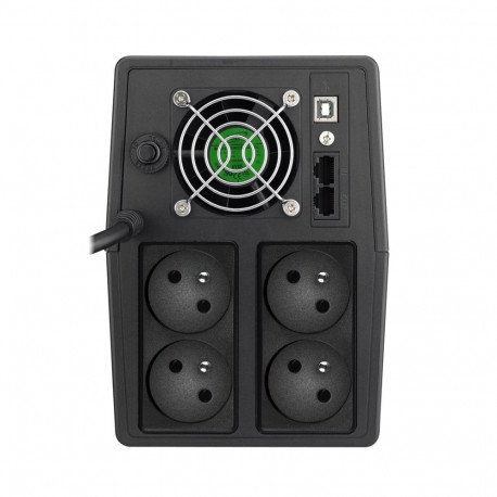 PowerWalker katkematu toiteallikas (UPS) VI 1500 SCL FR, liin-interaktiivne, 1.5kVA 900W, 4 vahelduv