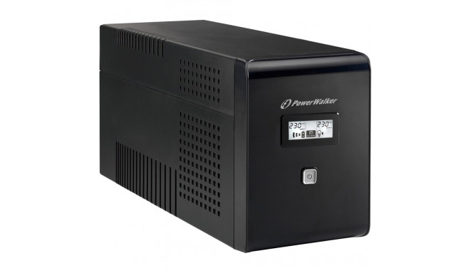 PowerWalker VI 2000 LCD 2 kVA 1200 W 2 AC pistikupesa