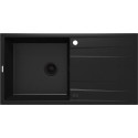1-bowl granite sink with drainer
