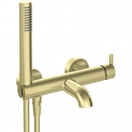 Bathtub mixer with shower set