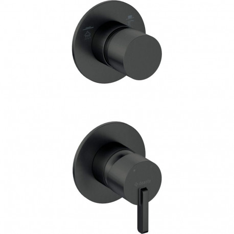 Concealed shower mixer with shower switch