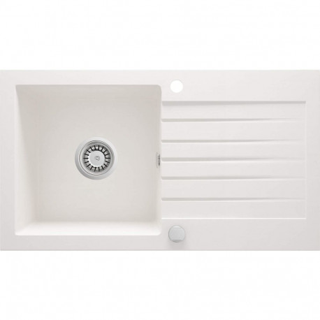 1-bowl granite sink with drainer