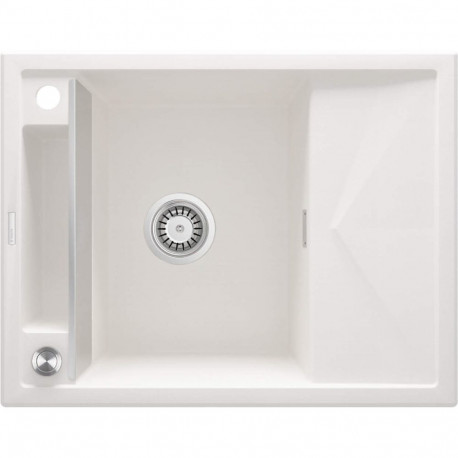 1-bowl magnetic granite sink with drainer